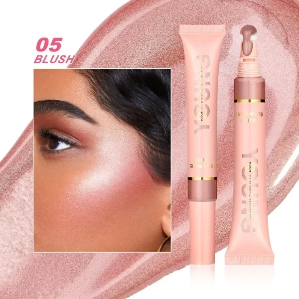 YOUNG VISION Liquid Highlighting Stick - Contouring & Blush Cushion Pen - Image 6