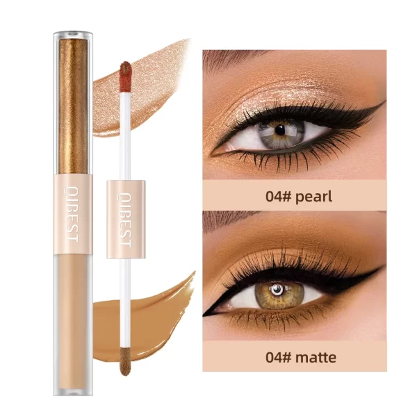 QIBEST Liquid Dual-End Matte & Glitter Fusion Eyeshadow in 6 colors - Image 7