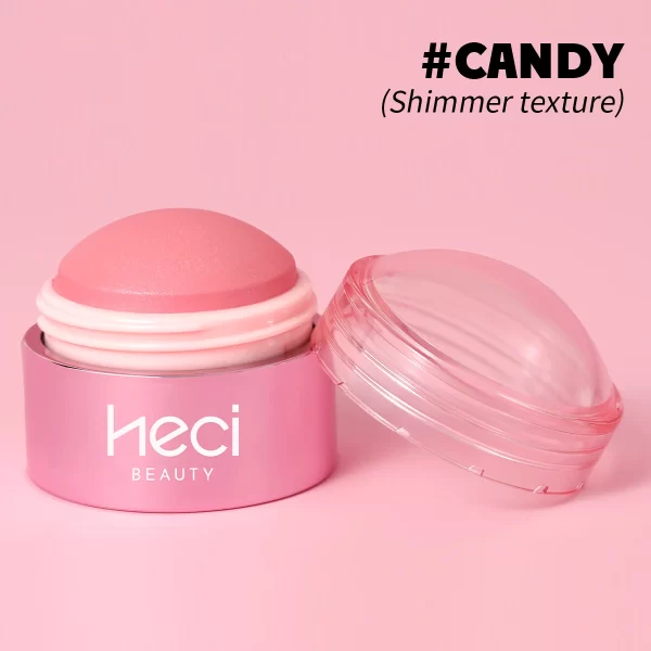 HECI Luxury Rose Gold Mini Lip & Cheek Tint Blush Balm Stick in 7 Colors - Image 8