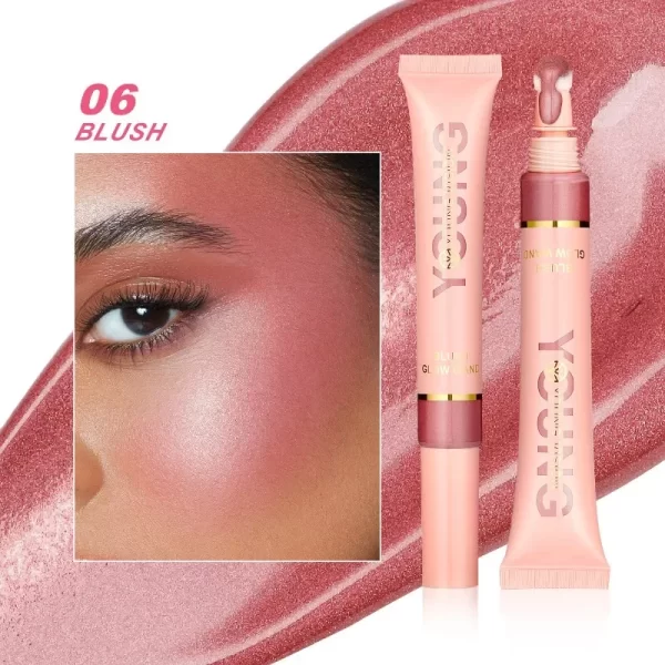 YOUNG VISION Liquid Highlighting Stick - Contouring & Blush Cushion Pen - Image 5