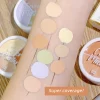 XIXI Tri Color Concealer Pot - Color Correcting Concealer for Dark Circles & Spots With Optional Brush - Image 5