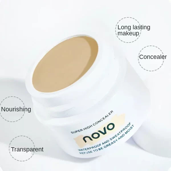 NOVO Brightening Concealer – Waterproof & Sweat-Resistant - Image 5