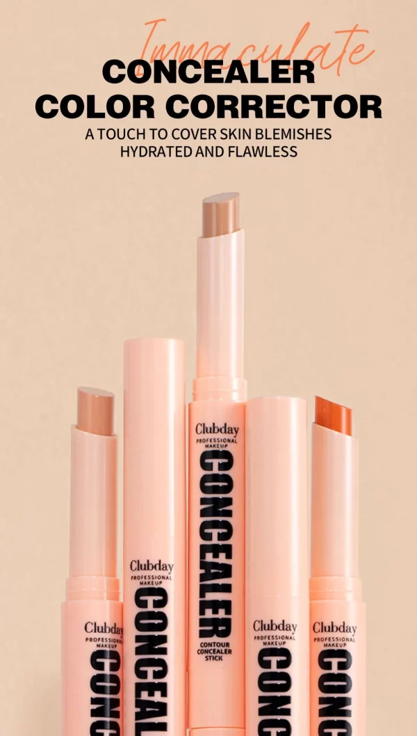 Clubday 9-Color Creamy Corrector Concealer Pen - Image 16