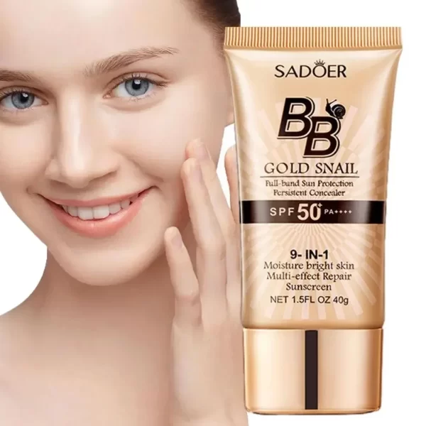 SPF50+ Gold Snail Sunscreen BB Cream - Image 6