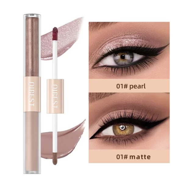 QIBEST Liquid Dual-End Matte & Glitter Fusion Eyeshadow in 6 colors - Image 11