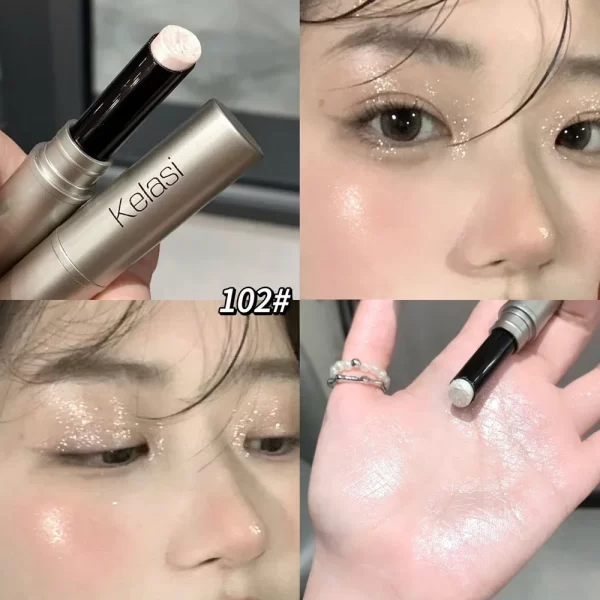 Korean Beauty Jelly Shine Long-lasting Highlighter Stick - Image 9