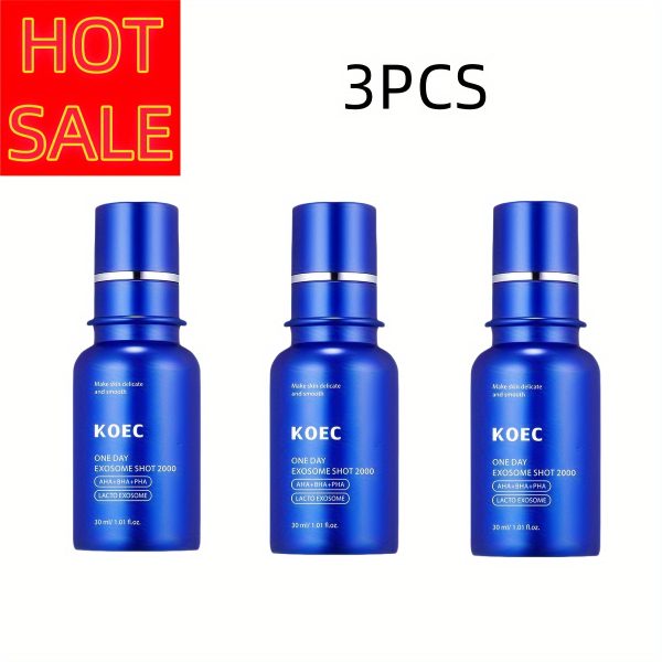 KOEC 1 Day Exosome Shot Microneedle Liquid Skin Booster Serum - Image 6