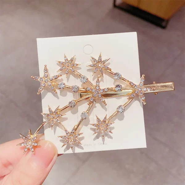 Elegant Star-Spray Hair Ornament  - Image 7