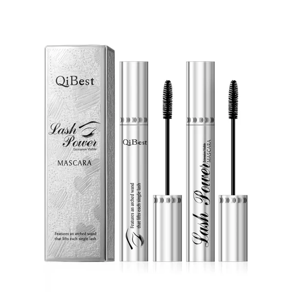 QIBEST 2pcs Set 4D Volume Mascara