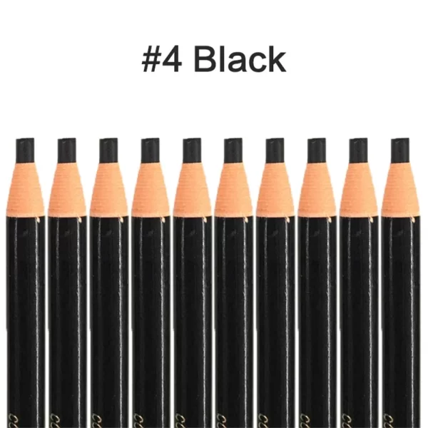 10 pieces Waterproof Eyebrow Pencil Set – Affordable, High-Quality Beauty Essentials in 5 Colors - Image 8