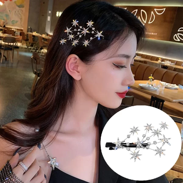 Elegant Star-Spray Hair Ornament  - Image 2