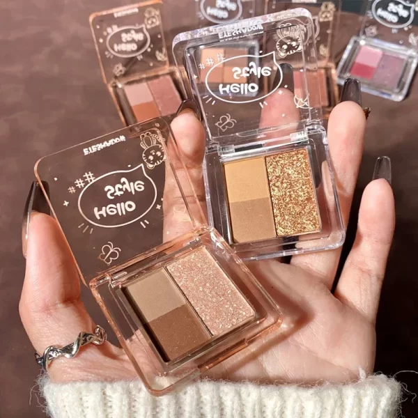DIKALU HELLO STYLE Matte & Shimmer Eyeshadow Palettes - Image 3
