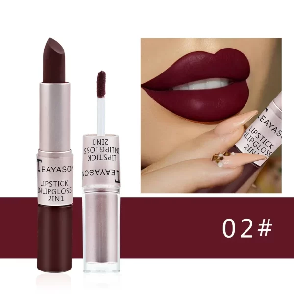 TEAYASON 2-in-1 Lipstick & Lip Gloss - Image 7