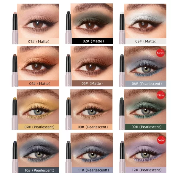 QIBEST Creamy Eyeshadow Pencils in 11 colors - COMPARE TO LUXURY BRAND PRICED AT $43!! - Image 3