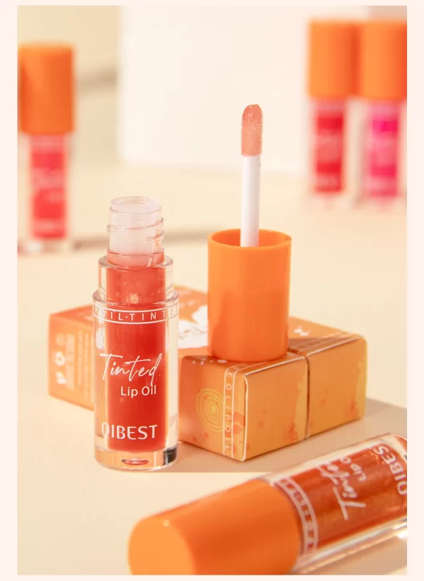 QIBEST Fruit Tint Plumping Lip Oil