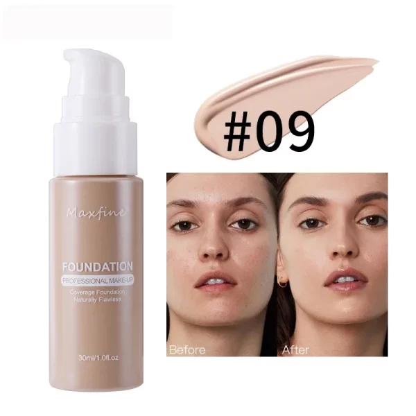 Professional Waterproof Long-Wear Liquid Foundation - Image 7