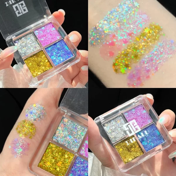 DIKALU HELLO STYLE Matte & Shimmer Eyeshadow Palettes - Image 14