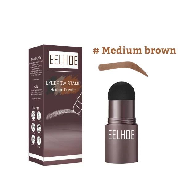 EELHOE 13-in-1 Eyebrow/Hairline Powder Set with 10 Stencils in 2 Shades
COMPARE WITH ANOTHER ON-LINE RETAILER AT $29!! - Image 7