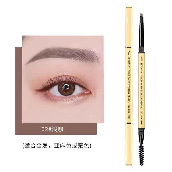 MY ONLY Gold Bar Double Head Eyebrow Pencil in 5 Colors
CUSTOMER RATED 4.7 OUT OF 5 STARS - Image 6