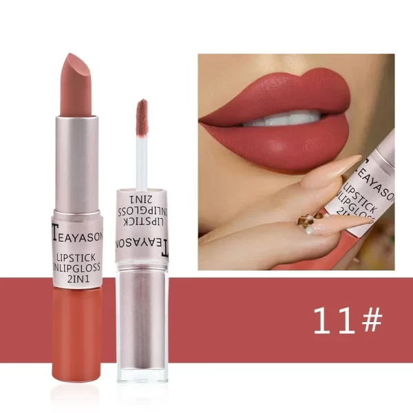 TEAYASON 2-in-1 Lipstick & Lip Gloss - Image 13