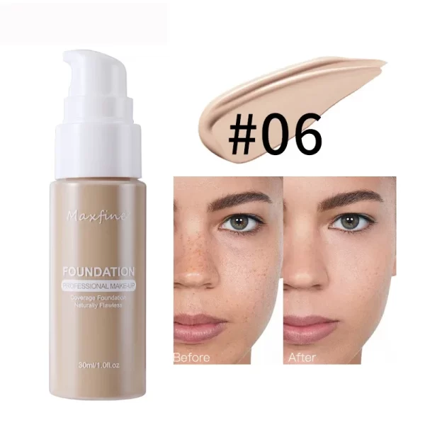 Professional Waterproof Long-Wear Liquid Foundation - Image 14