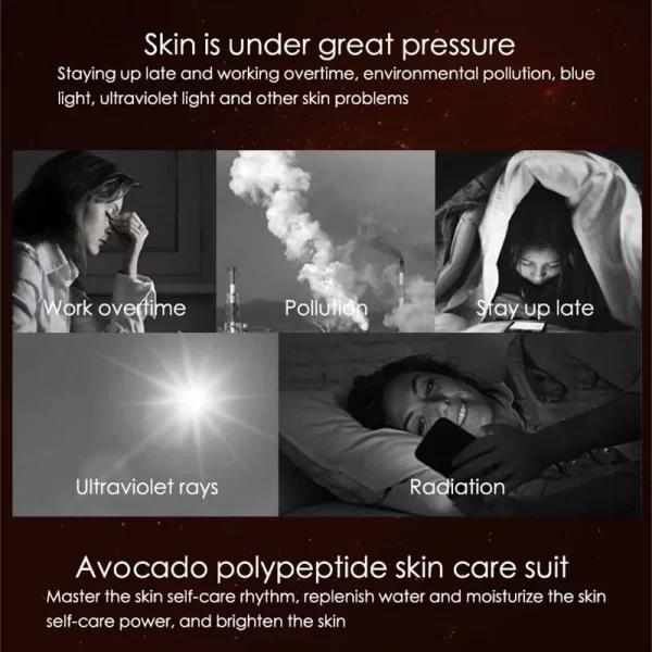 IMAGES Avocado Polypeptide Skin Care Set 
 5 Pieces - Image 4