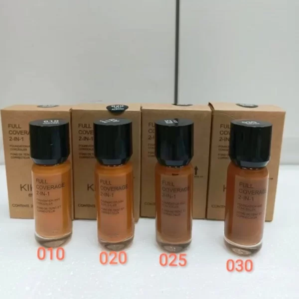 2-in-1 Foundation & Concealer – Radiant Coverage for Deeper Skin Tones - Image 3