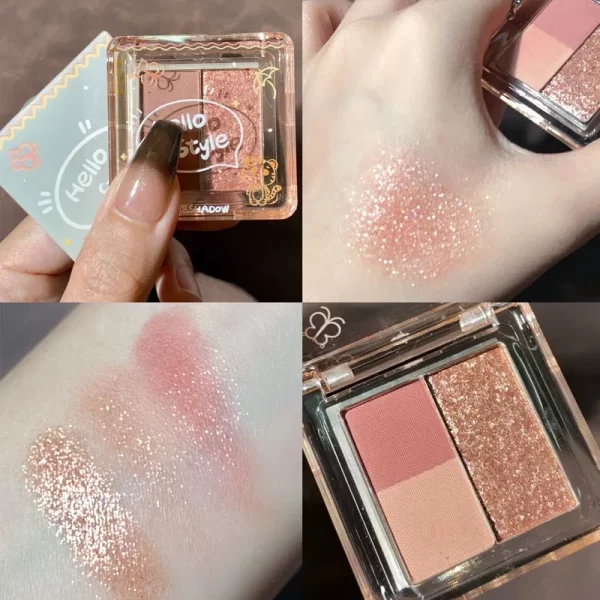 DIKALU HELLO STYLE Matte & Shimmer Eyeshadow Palettes - Image 20