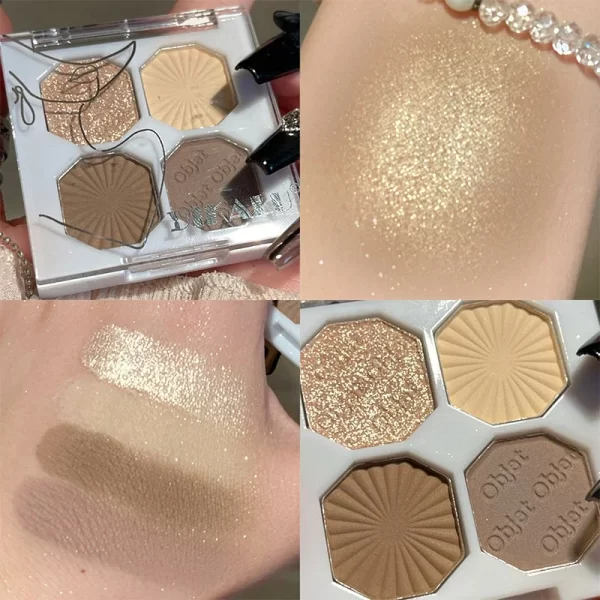 DIKALU HELLO STYLE Matte & Shimmer Eyeshadow Palettes - Image 9