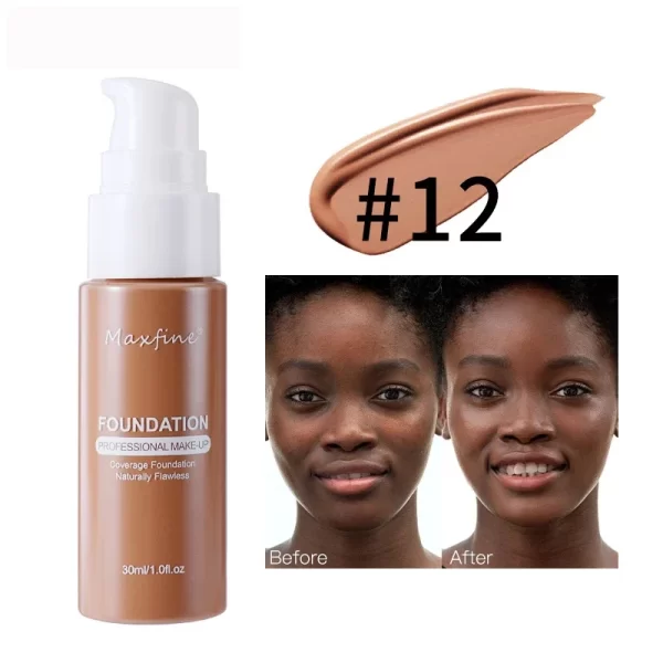 Professional Waterproof Long-Wear Liquid Foundation - Image 4