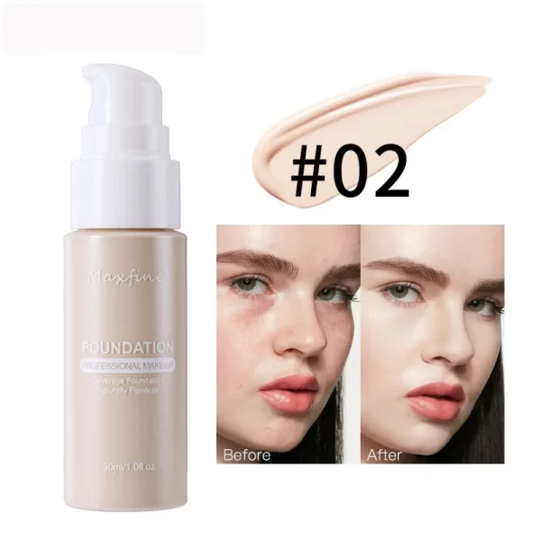 Professional Waterproof Long-Wear Liquid Foundation - Image 10