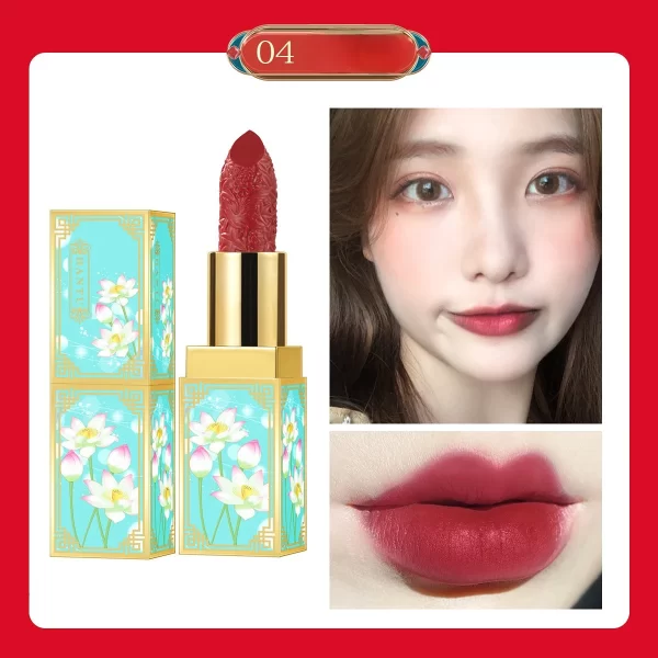 CATKIN Antiquities Carved Matte Lipstick with Chinoiserie Case - Image 6