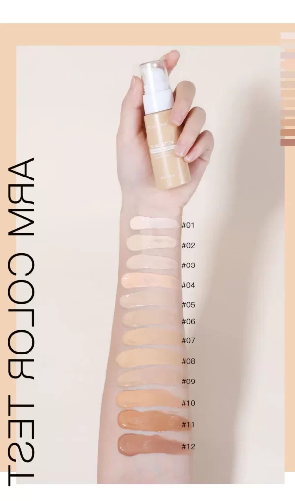 Professional Waterproof Long-Wear Liquid Foundation - Image 3