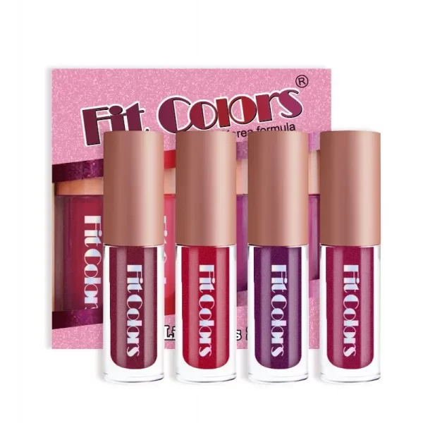 Private Label Metallic Lip Gloss 4 Piece Set - Image 6