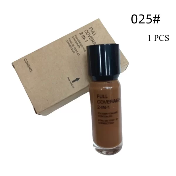 2-in-1 Foundation & Concealer – Radiant Coverage for Deeper Skin Tones - Image 6