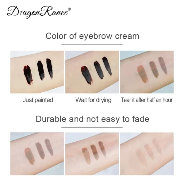 DRAGON RANEE Long-Lasting Peel-off Eyebrow Dye in 3 Colors - Image 4