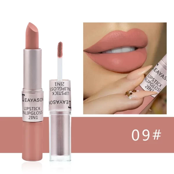 TEAYASON 2-in-1 Lipstick & Lip Gloss - Image 6