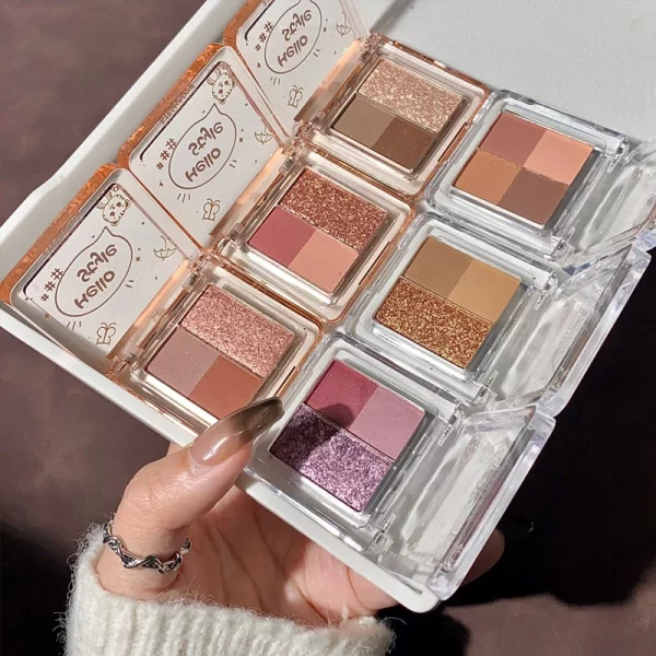 DIKALU HELLO STYLE Matte & Shimmer Eyeshadow Palettes - Image 22