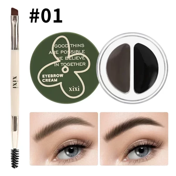 2-in-1 Eyeliner & Eyebrow Powder Set - Image 11