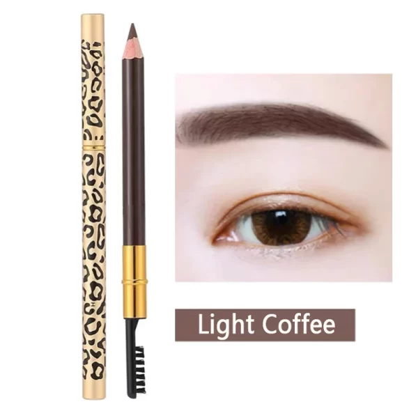 Dual-Ended Waterproof Eyebrow Pencil with Leopard Print Case in 5 Shades
CUSTOMER RATED 4.5 OUT OF 5 STARS - Image 4