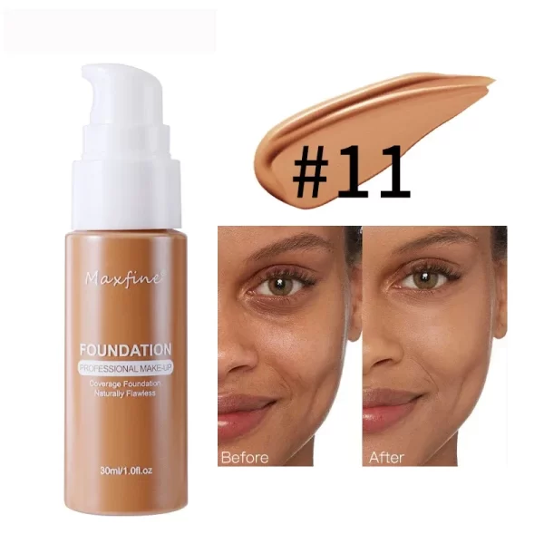 Professional Waterproof Long-Wear Liquid Foundation - Image 5