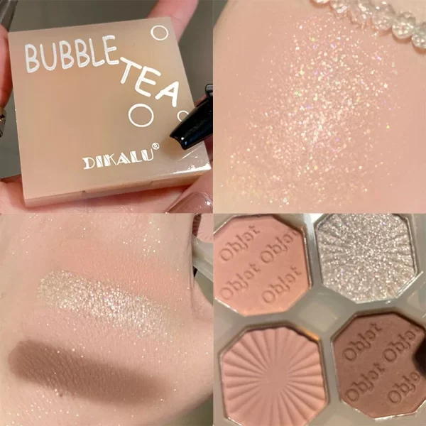 DIKALU HELLO STYLE Matte & Shimmer Eyeshadow Palettes - Image 8