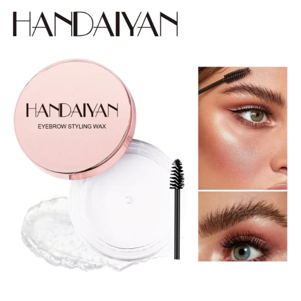 HANDAIYAN Clear Brow Wax - 3D Feathery Brow Styling Gel - Image 2