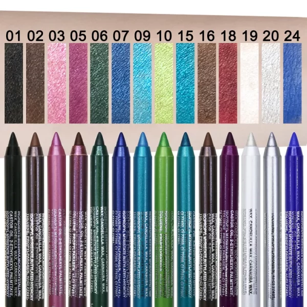 Professional Quality Waterproof Eyeliner Pencil - available in 14 shades!
CUSTOMER RATED 4.6 OUT OF 5 STARS - Image 2