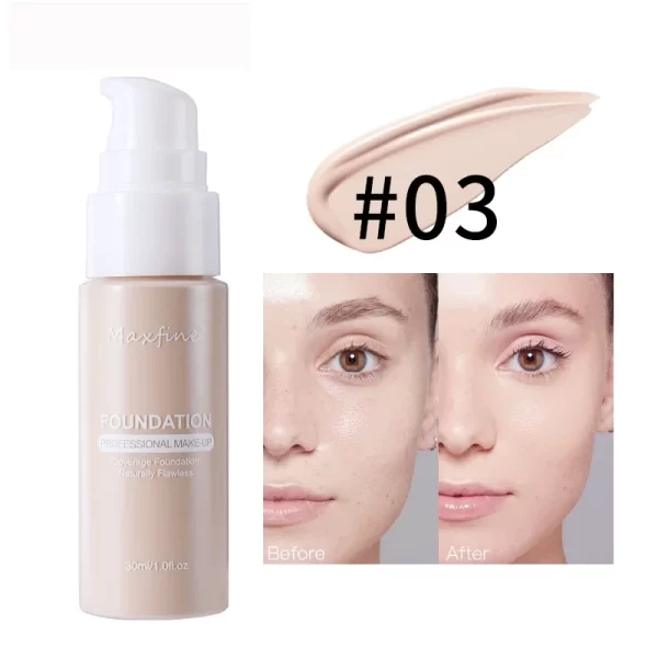 Professional Waterproof Long-Wear Liquid Foundation - Image 9