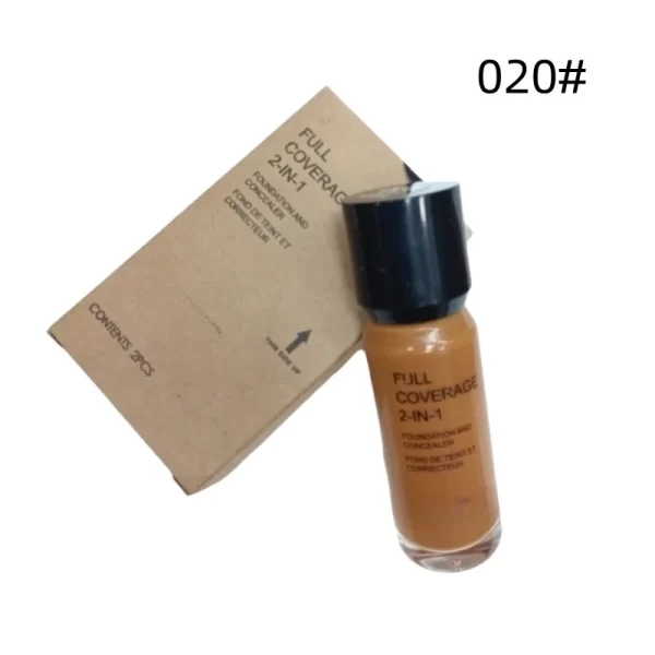 2-in-1 Foundation & Concealer – Radiant Coverage for Deeper Skin Tones - Image 5