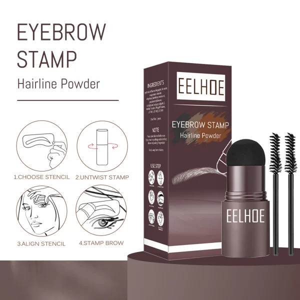 EELHOE 13-in-1 Eyebrow/Hairline Powder Set with 10 Stencils in 2 Shades
COMPARE WITH ANOTHER ON-LINE RETAILER AT $29!! - Image 2