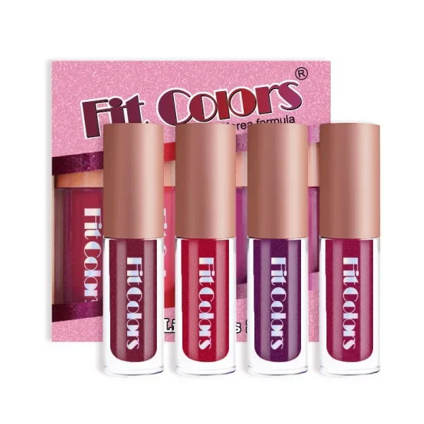 Private Label Metallic Lip Gloss 4 Piece Set - Image 7