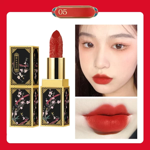 CATKIN Antiquities Carved Matte Lipstick with Chinoiserie Case - Image 7