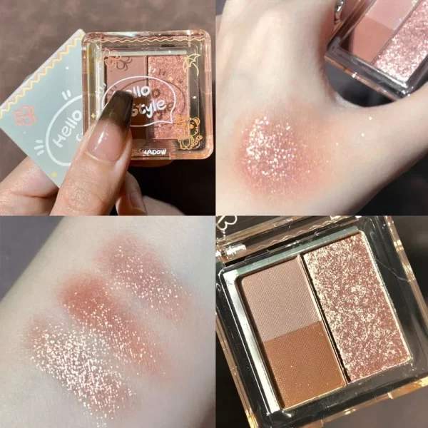 DIKALU HELLO STYLE Matte & Shimmer Eyeshadow Palettes - Image 19